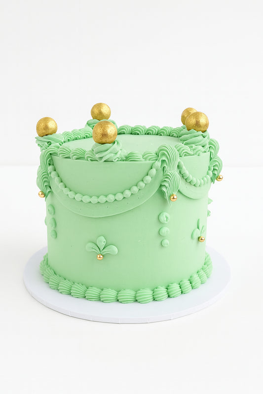 Mint Vintage Cake