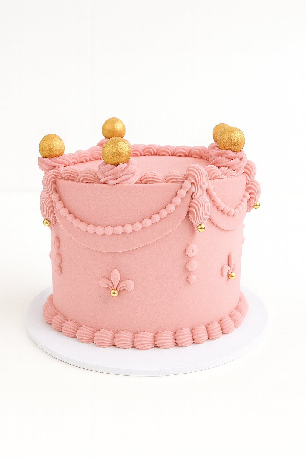 Pink Vintage Cake